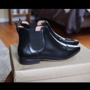 Madewell Nico Leather Black Boot